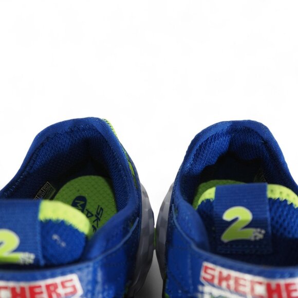 Skechers Mega Craft 2.0 Colorful Sneakers Youth 1 Blue Multicolor 402204L - Picture 11 of 11